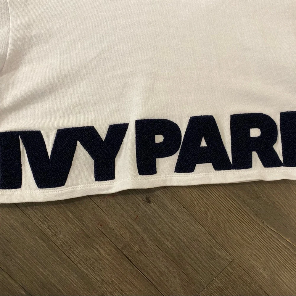 IVY PARK White Tee with Black Logo Tag - Picture 4 of 7